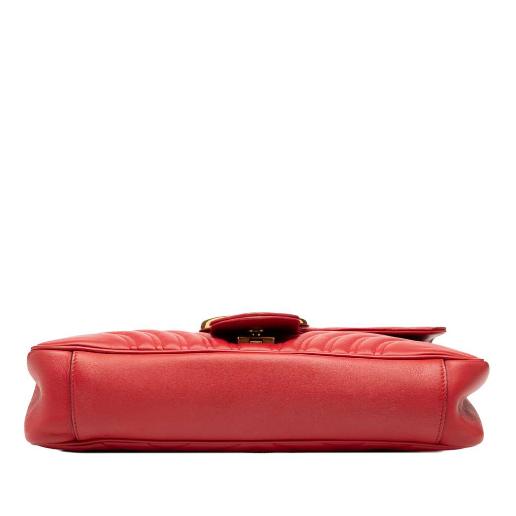 Gucci Large GG Marmont Matelasse Leather Shoulder Bag - 3