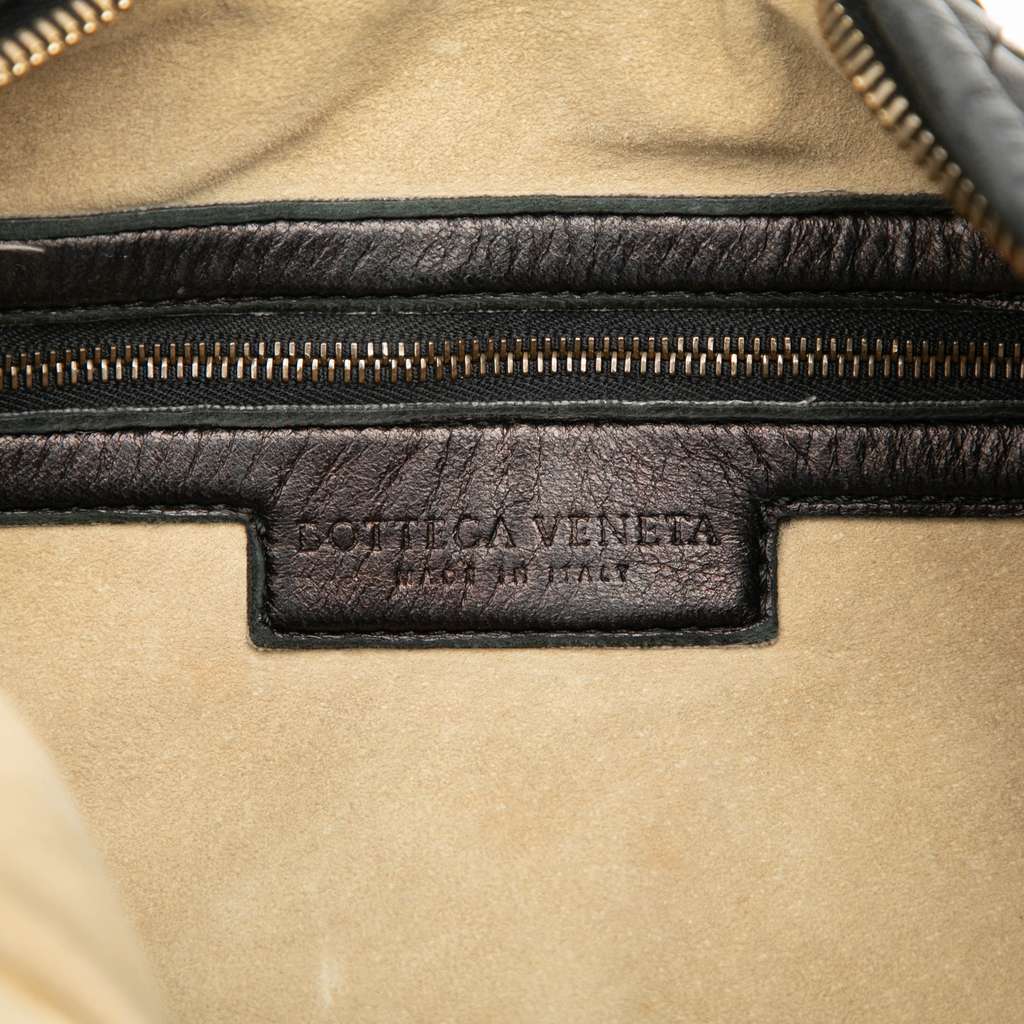 Bottega Veneta Small Nappa Intrecciato Pleated Veneta Hobo - 5