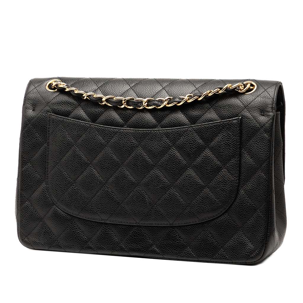 Chanel Jumbo Classic Caviar Double Flap - 2