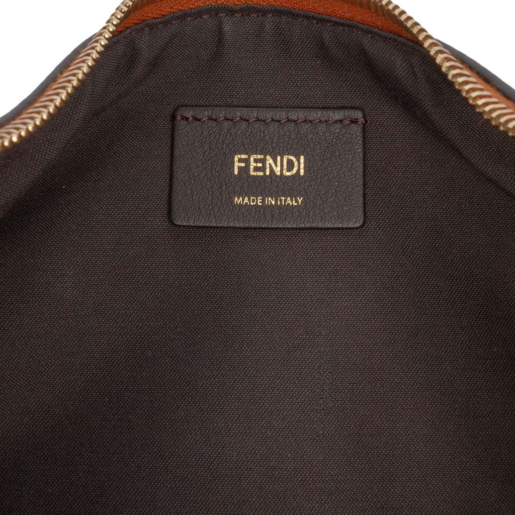 Fendi Small Leather Fendigraphy Hobo - 5