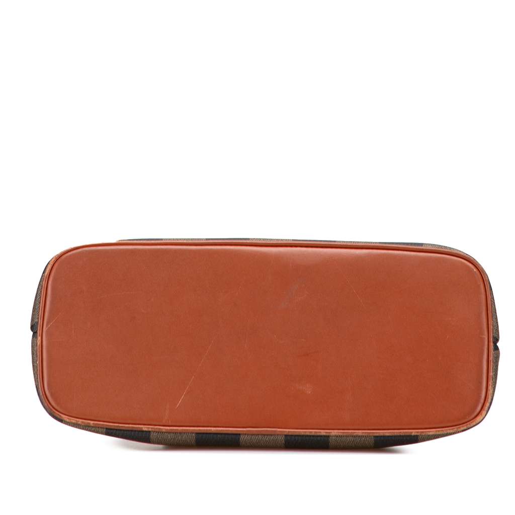 Fendi Pequin Coated Canvas Dome Satchel - 3