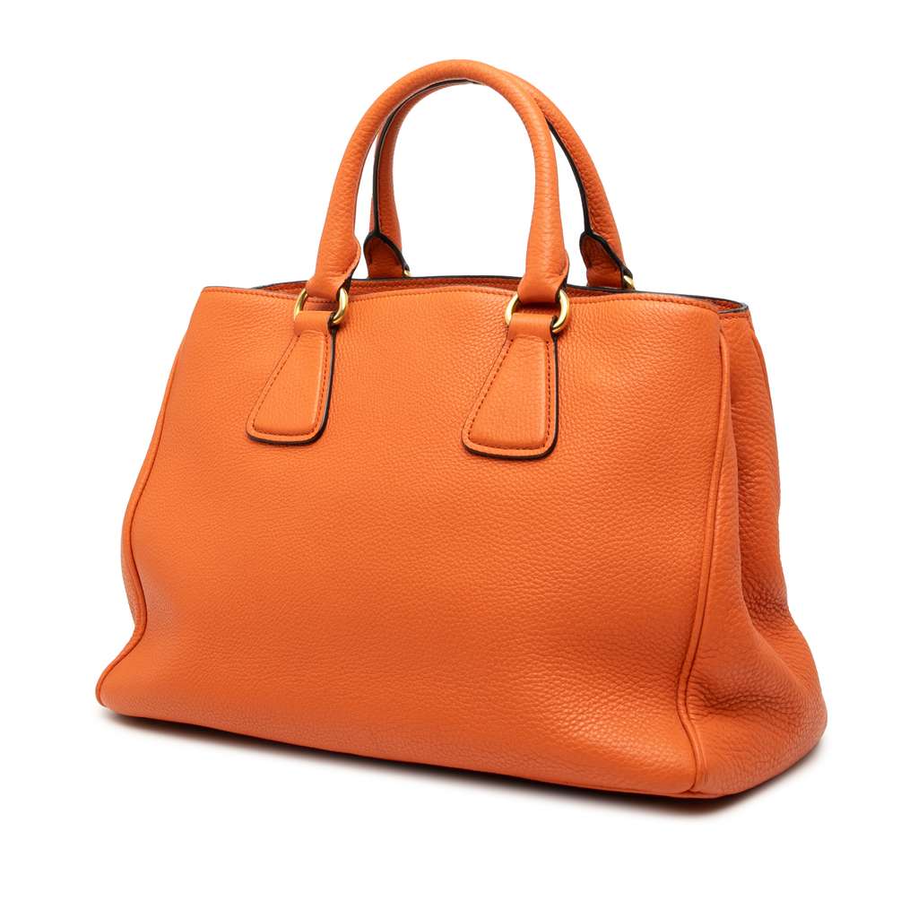 Prada Vitello Daino Open Convertible Tote - 2