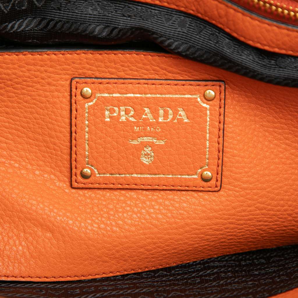 Prada Vitello Daino Open Convertible Tote - 5