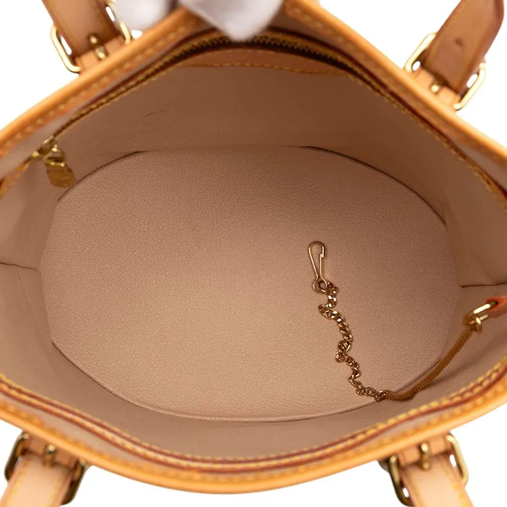 Louis Vuitton Monogram Petit Bucket Brown Good - Model View