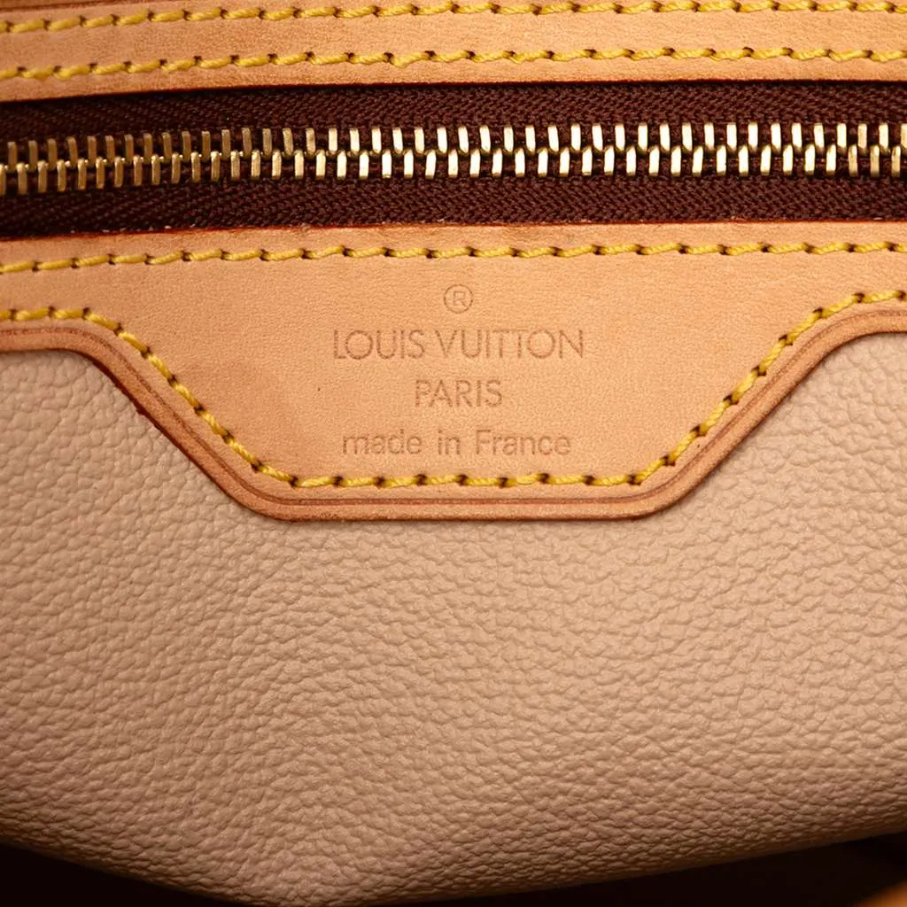 Louis Vuitton Monogram Petit Bucket Brown Good - Box View