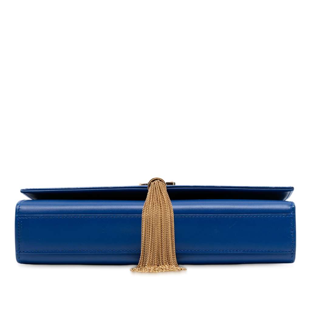 Saint Laurent Medium Smooth Calfskin Monogram Kate Tassel Crossbody - 3