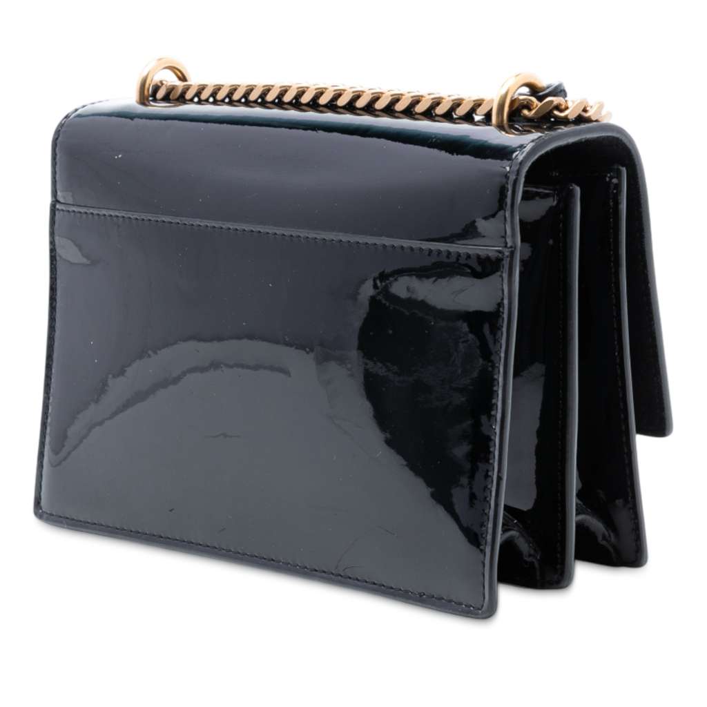 Saint Laurent Small Patent Monogram Sunset Crossbody - 2