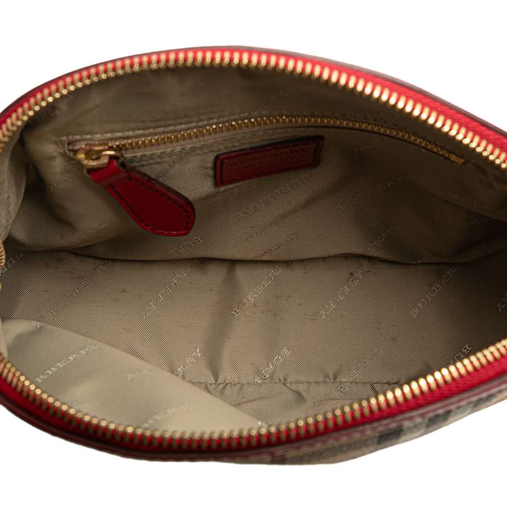 Burberry Mini Haymarket Check Coated Canvas Orchard Crossbody - 4