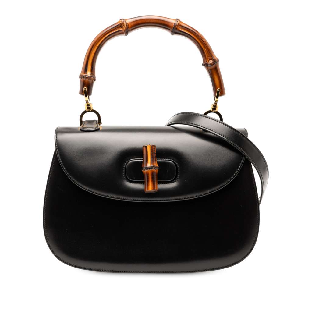 Gucci Calfskin Bamboo Night