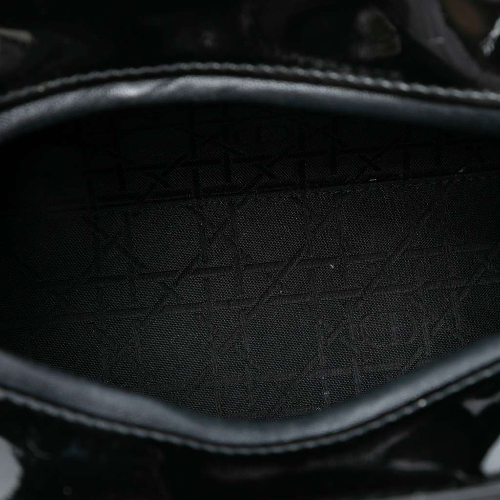 Dior Medium Patent Cannage Lady Dior - 4