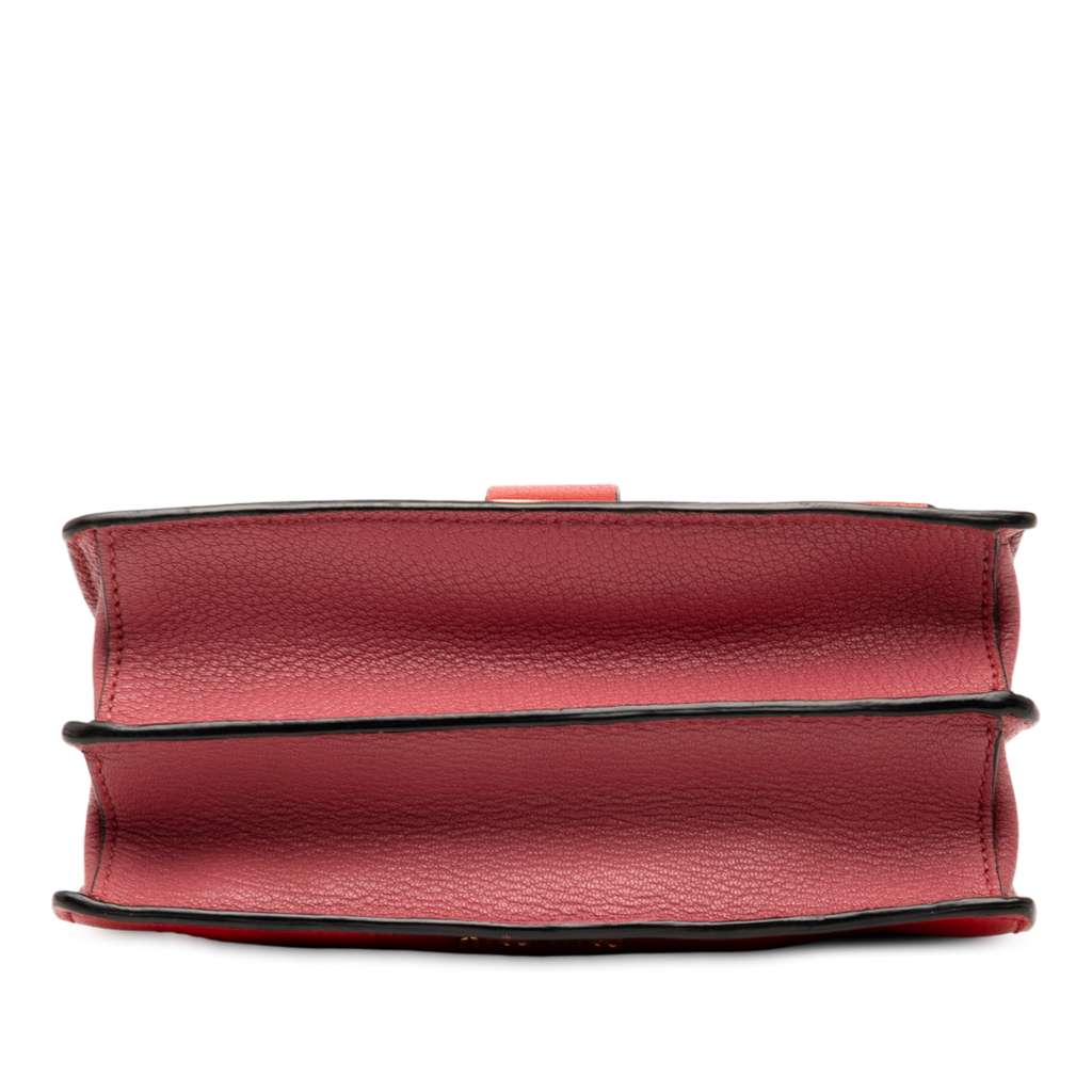 Miu Miu Bicolor Goatskin Madras Crossbody - 3