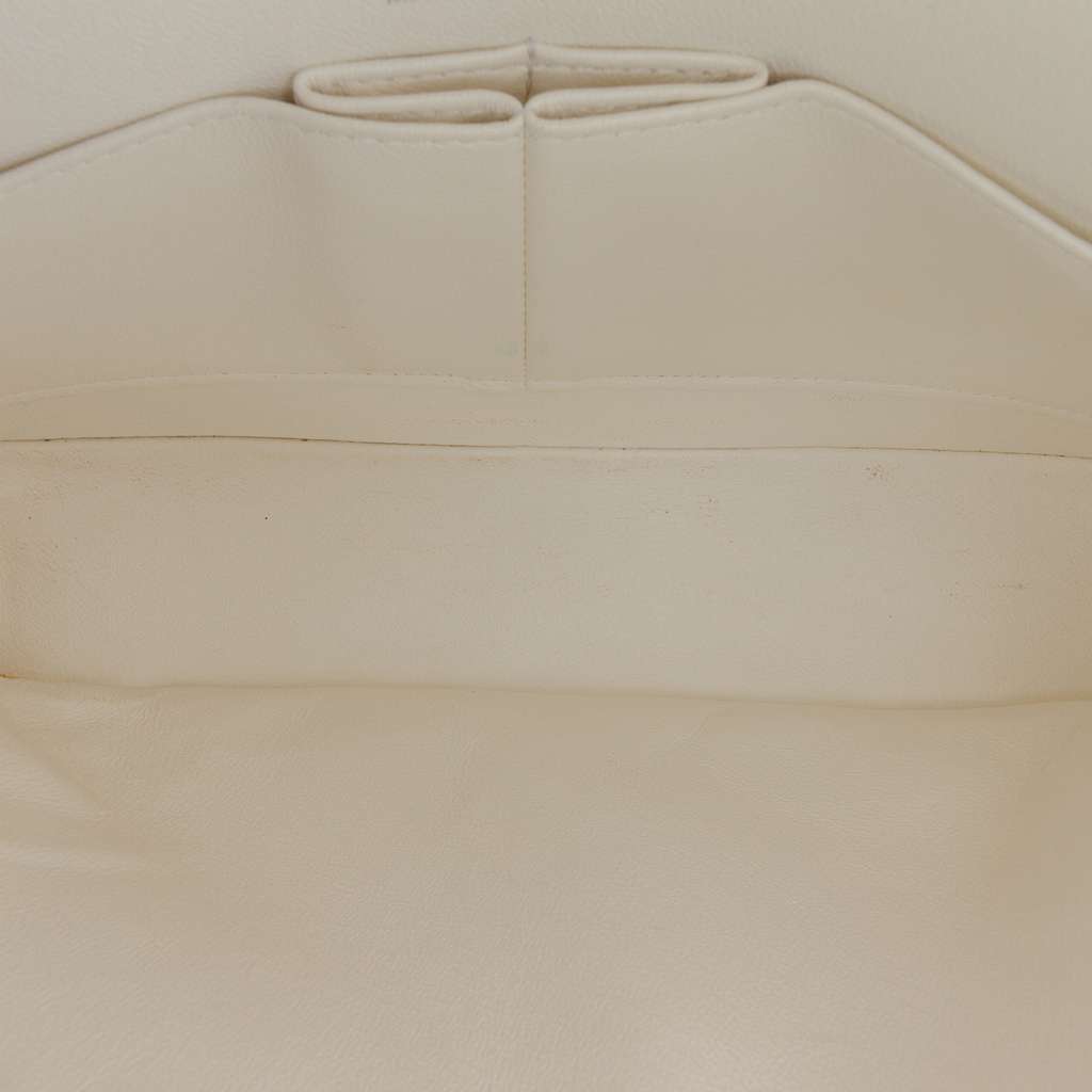 Chanel Medium Classic Chevron Tweed Floral Double Flap - 4