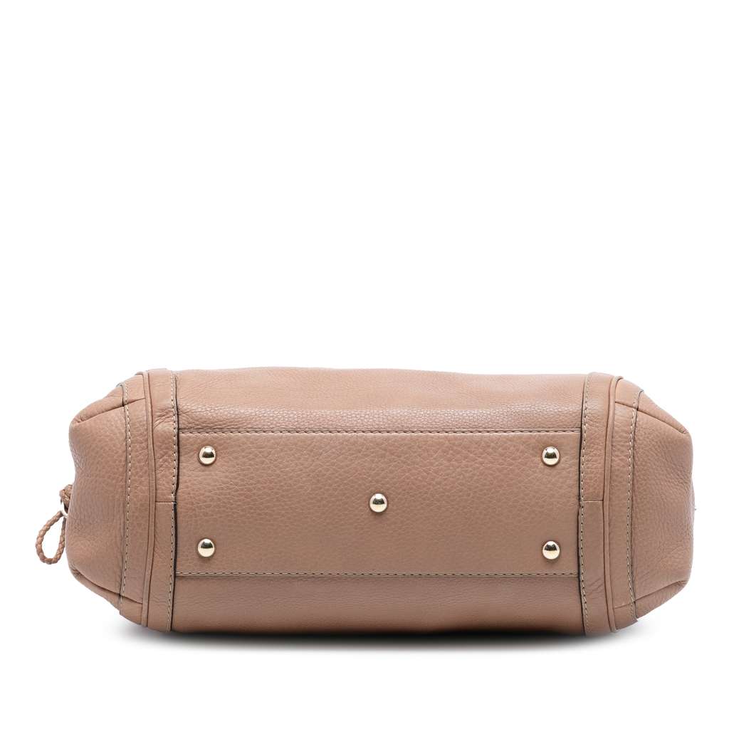 Gucci Medium Pebbled Calfskin Bella Shoulder Bag - 3