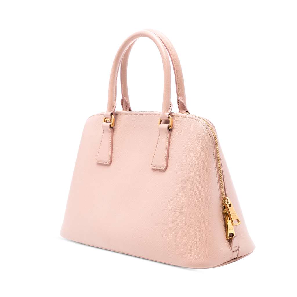 Prada Medium Saffiano Lux Promenade Satchel - 2