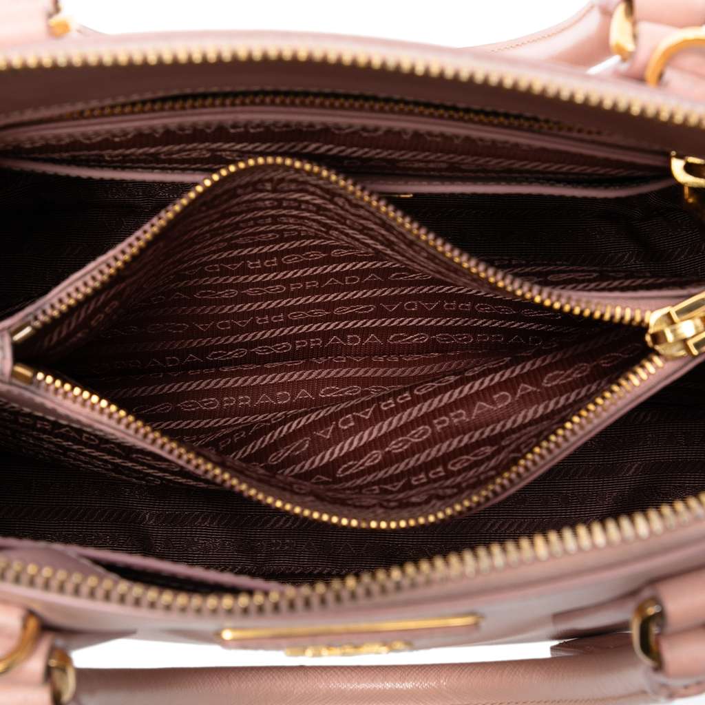 Prada Medium Saffiano Lux Promenade Satchel - 4