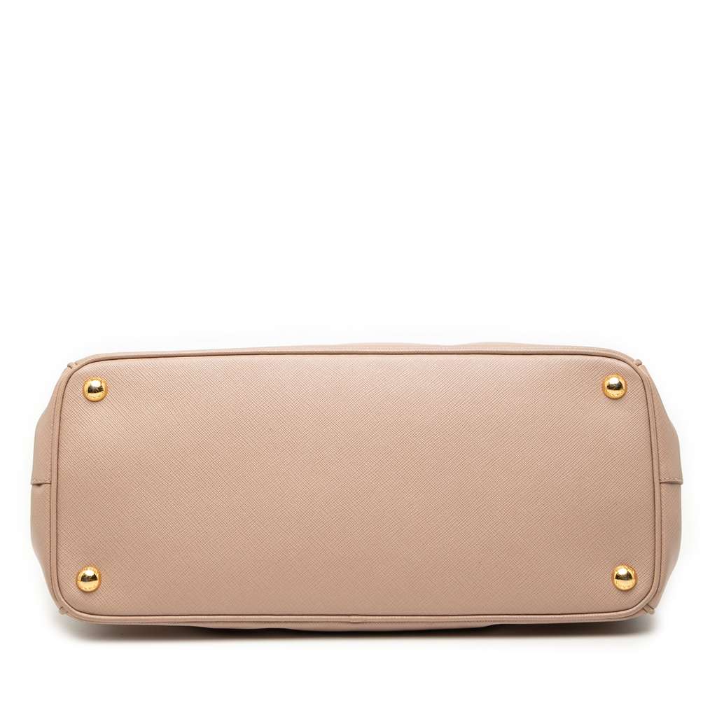 Prada Medium Saffiano Lux Galleria Double Zip Satchel - 3