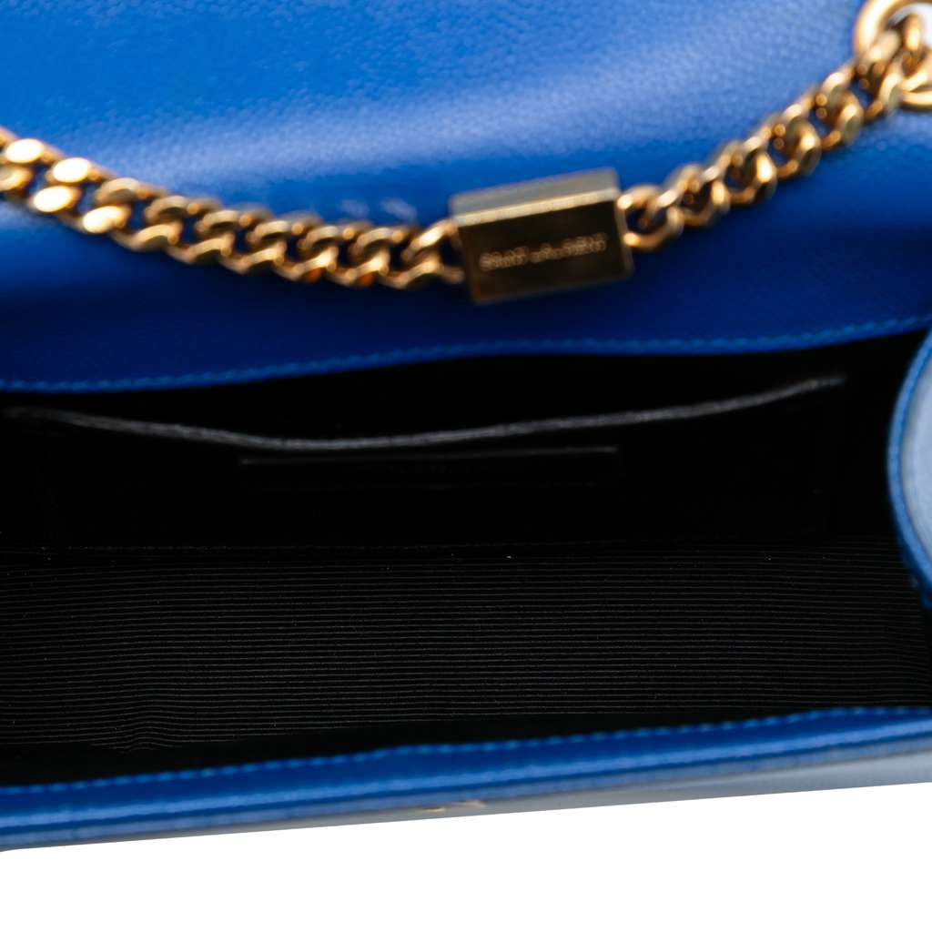 Saint Laurent Small Grain De Poudre Monogram Kate Crossbody - 4