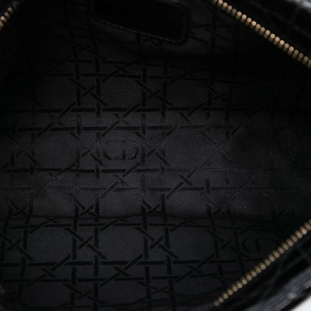 Dior Patent Cannage Panarea Clutch - 4