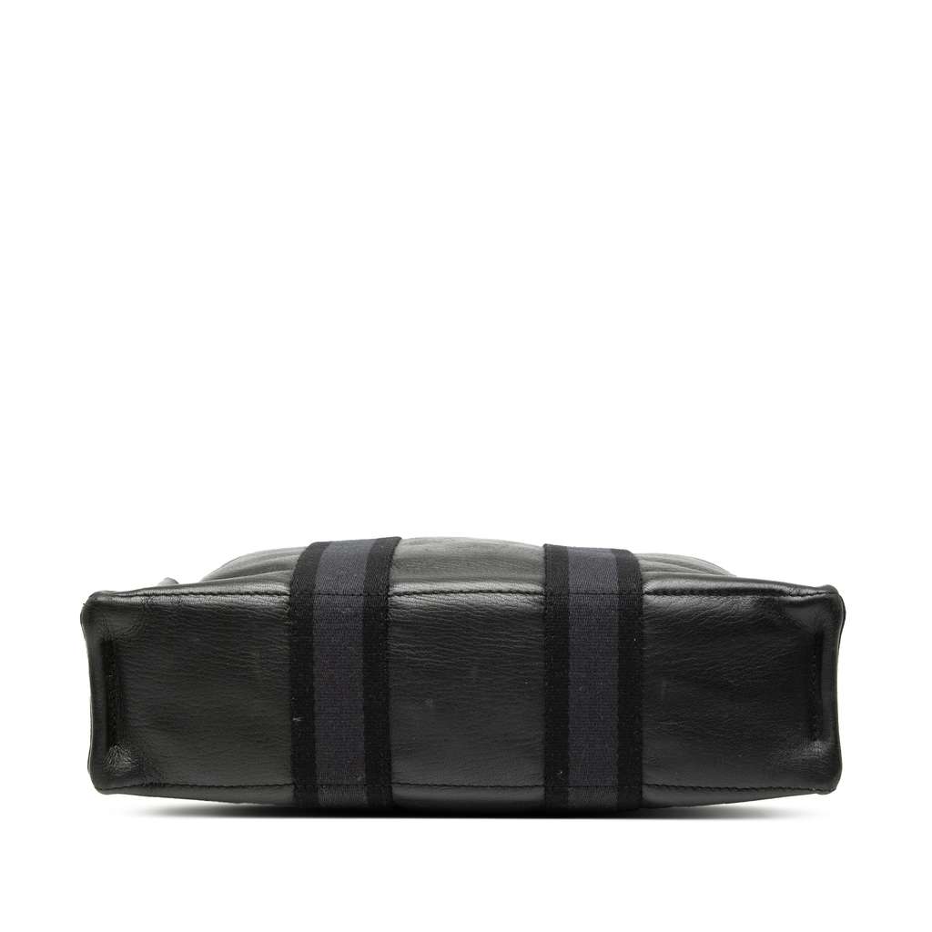 Hermès Canvas and Leather Fourre Tout PM - 3