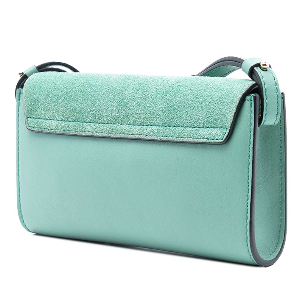 Chloé Small Suede and Calfskin Faye Crossbody - 2