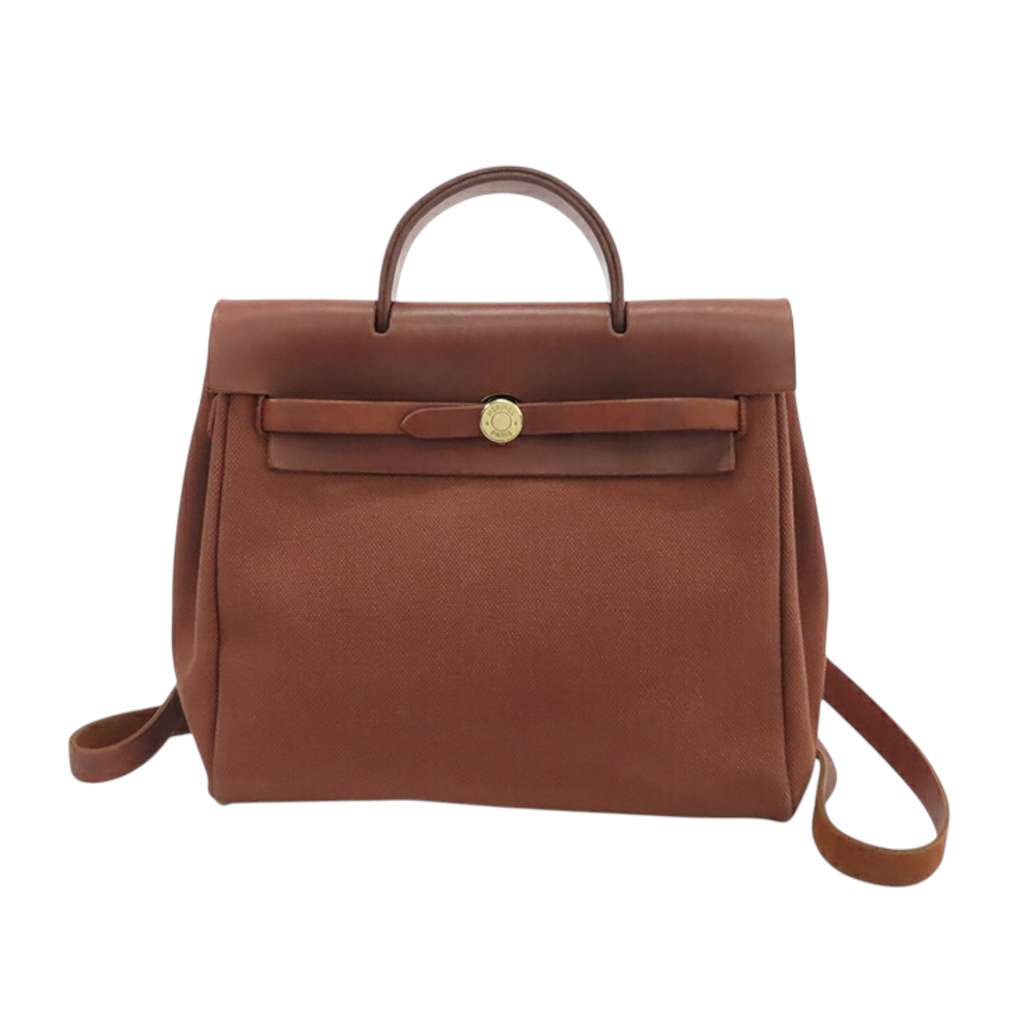 Hermès Toile Herbag Backpack PM