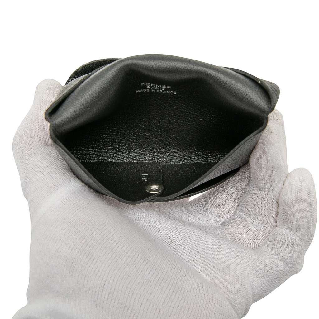 Hermès Epsom Calvi Card Holder - 4