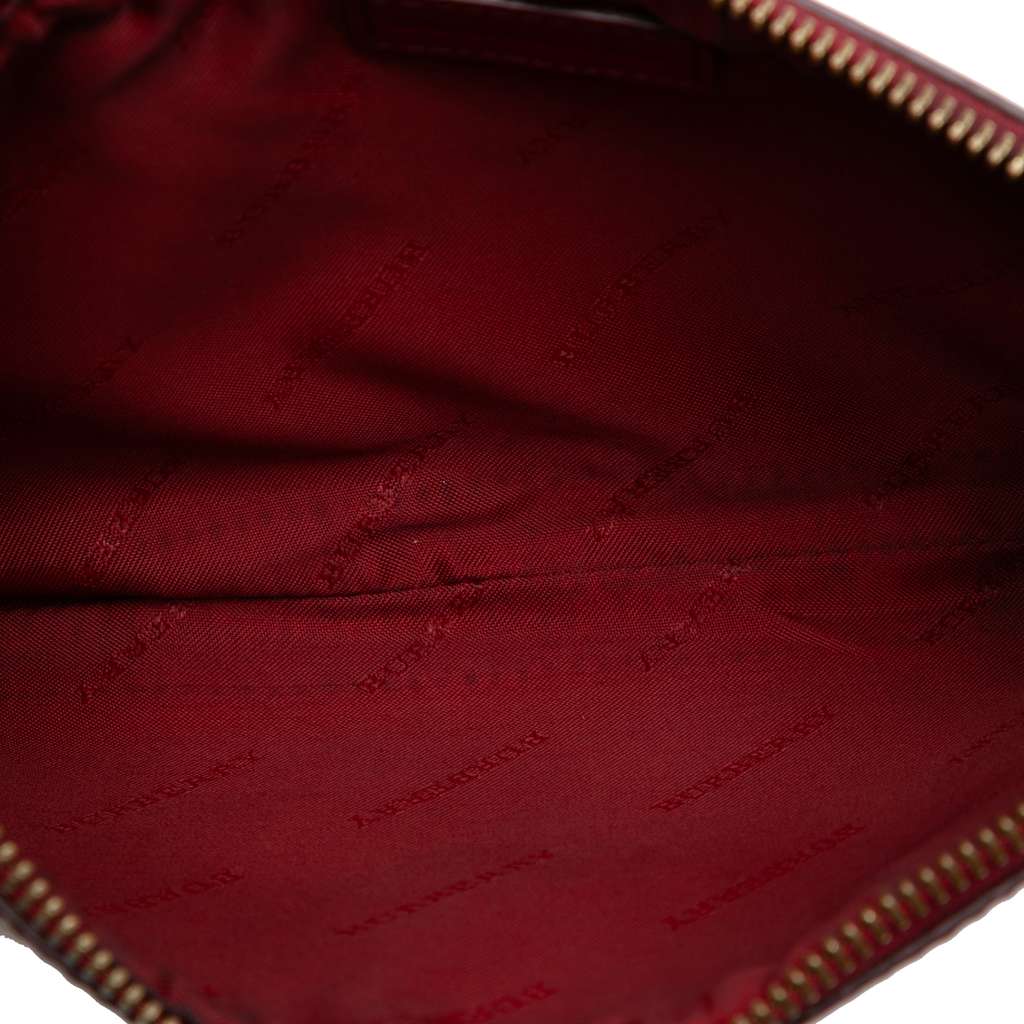 Burberry Haymarket Check Coated Canvas Peyton Crossbody - 4