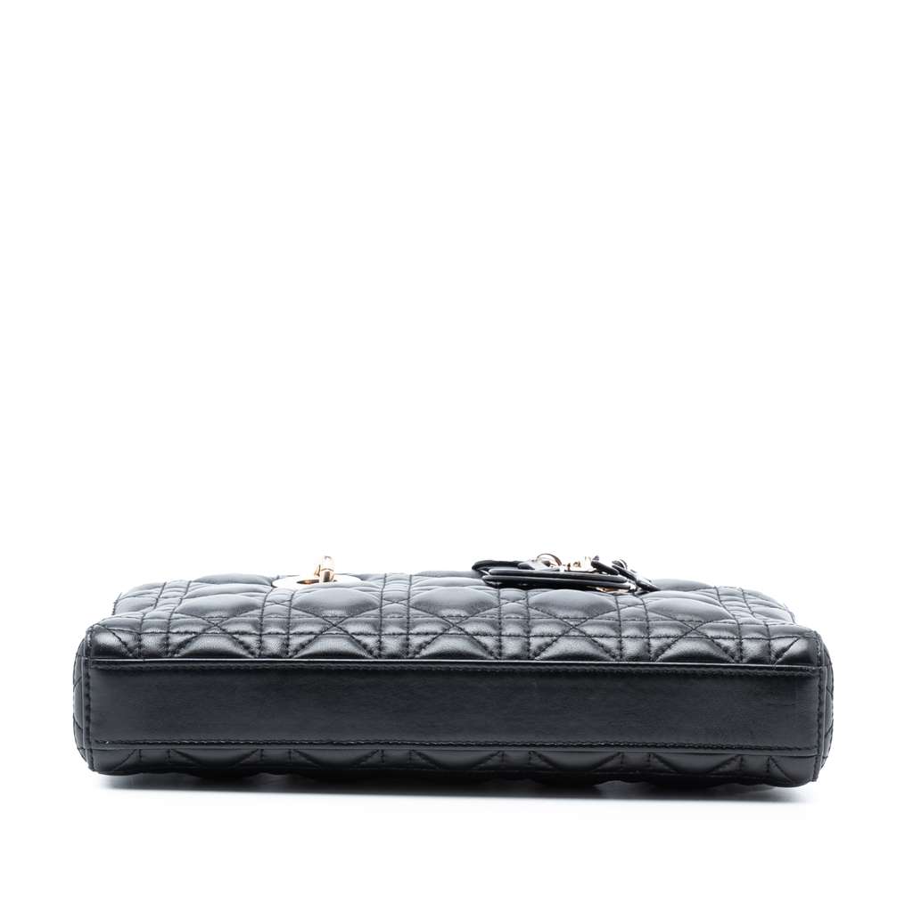 Dior Medium Lambskin Cannage Lady D Joy - 3