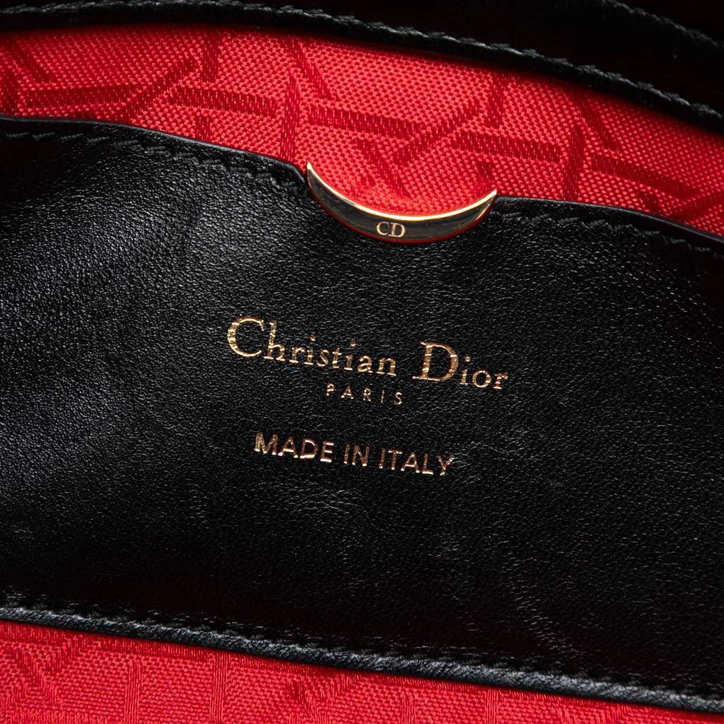 Dior Medium Lambskin Cannage Lady D Joy - 5