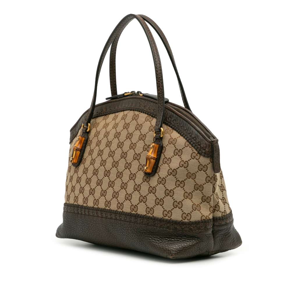 Gucci GG Canvas Laidback Crafty Handbag - 2