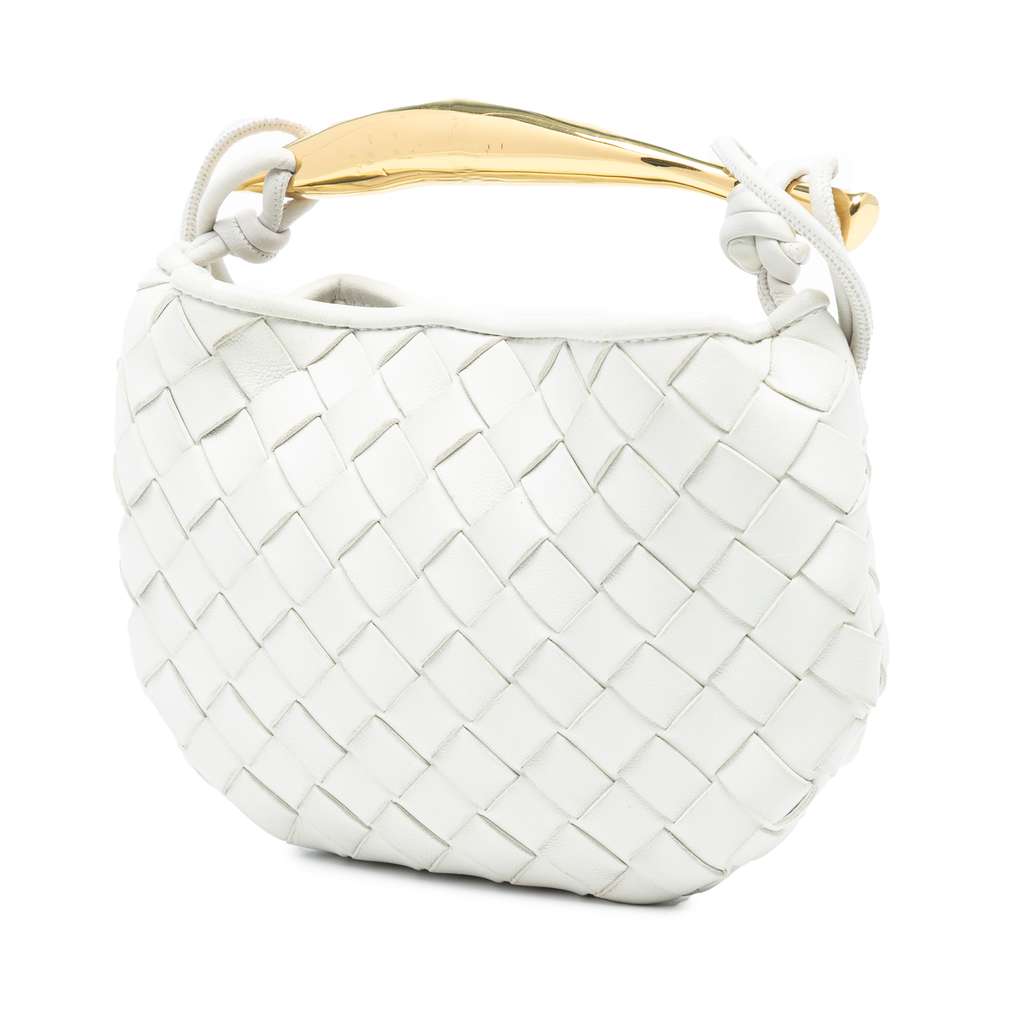Bottega Veneta Baby Lambskin Intrecciato Sardine - 2