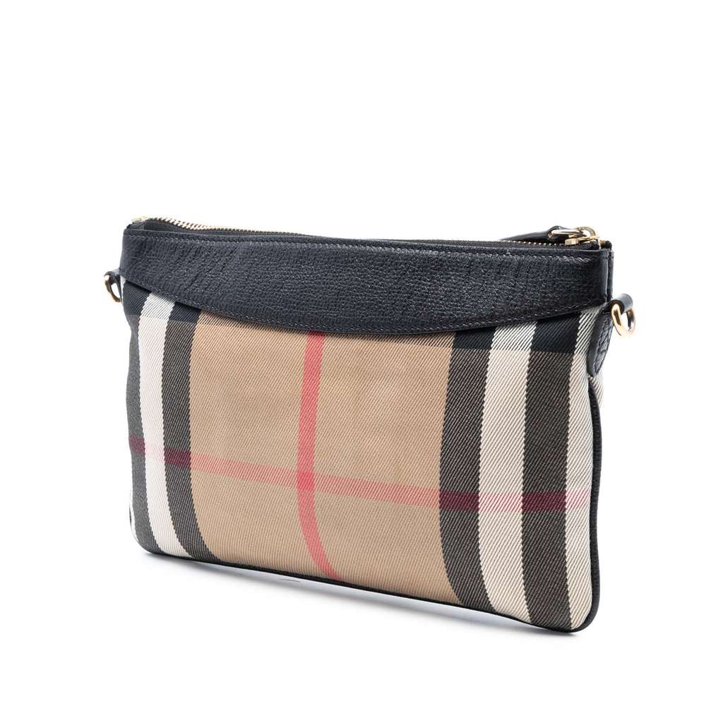 Burberry Mega Check Canvas Peyton Crossbody - 2