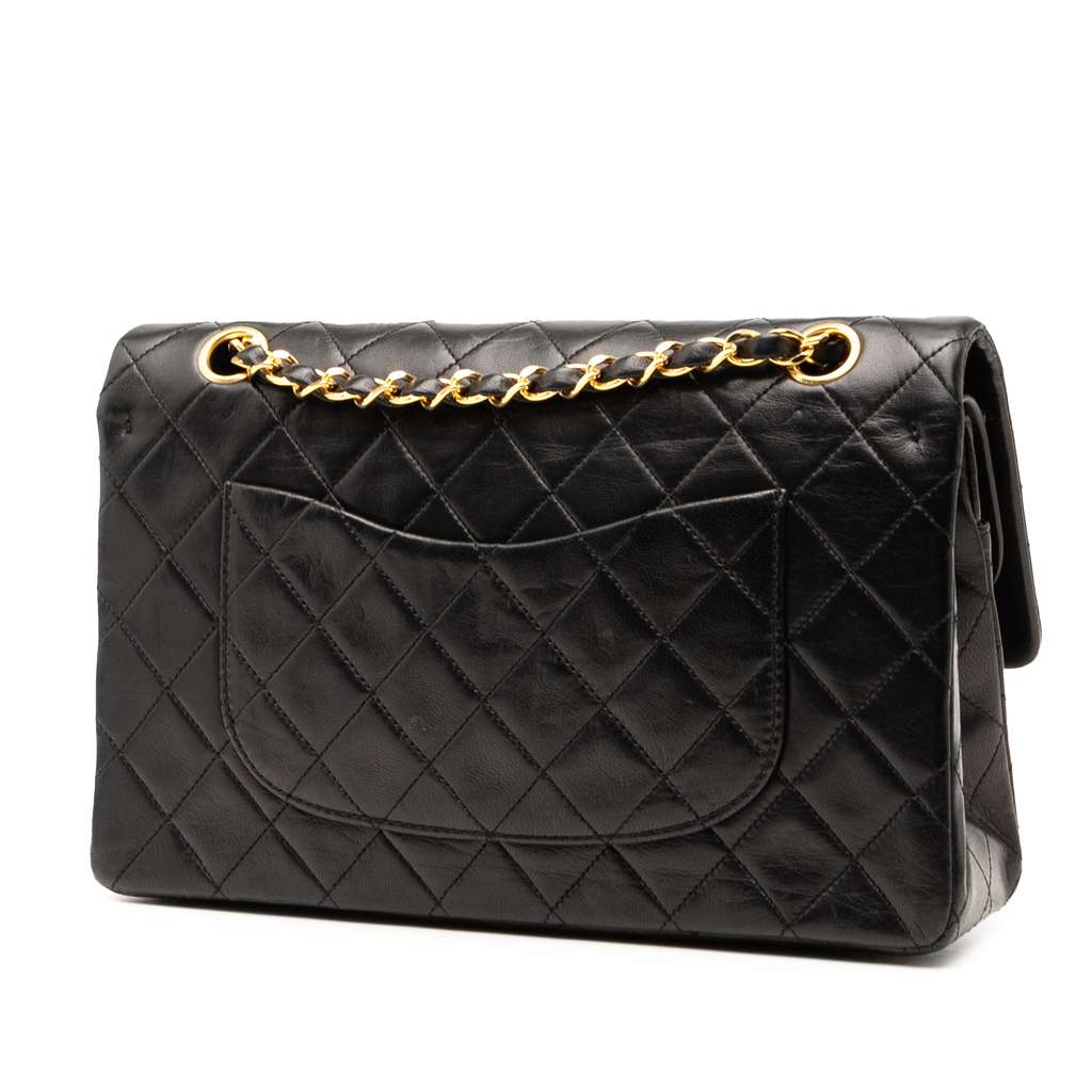 Chanel Medium Classic Lambskin Double Flap - 2