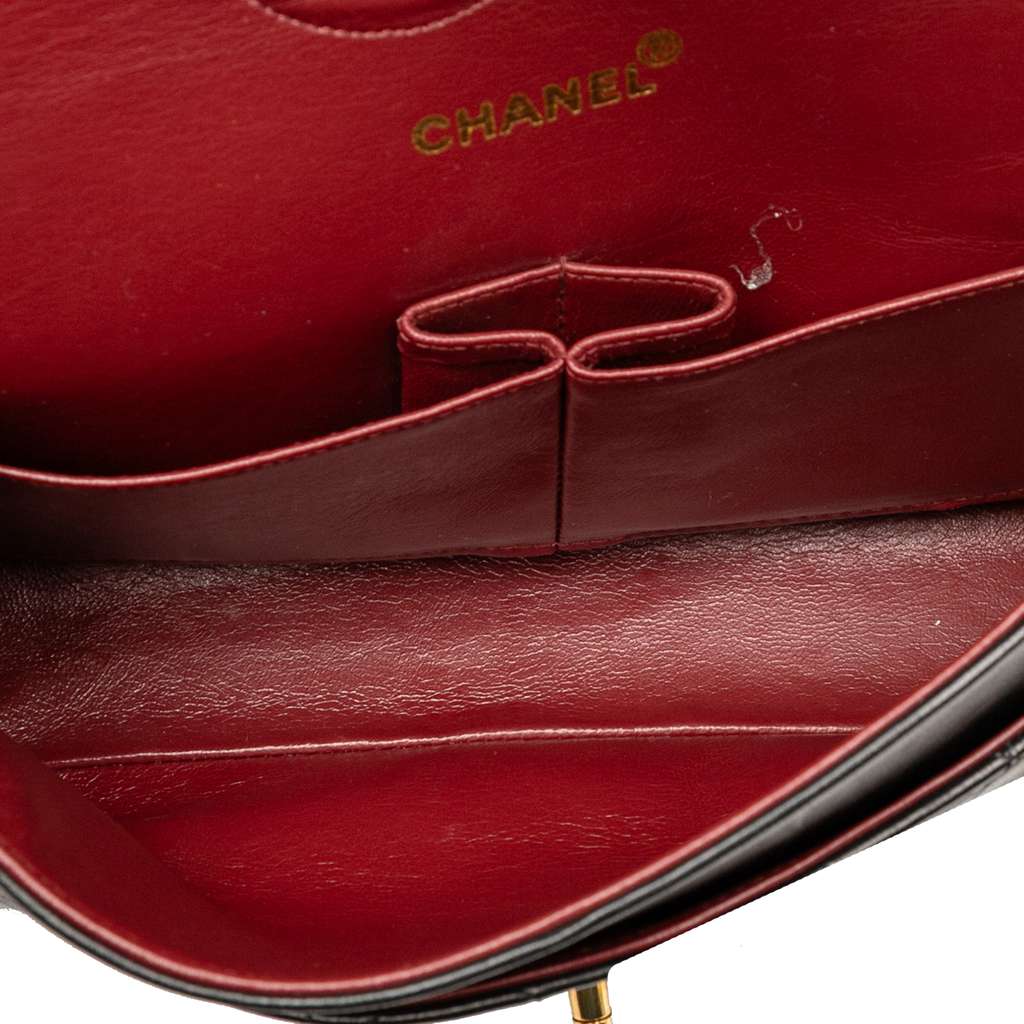 Chanel Medium Classic Lambskin Double Flap - 4