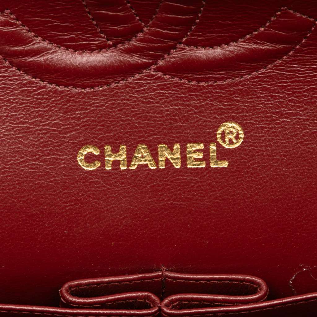 Chanel Medium Classic Lambskin Double Flap - 5