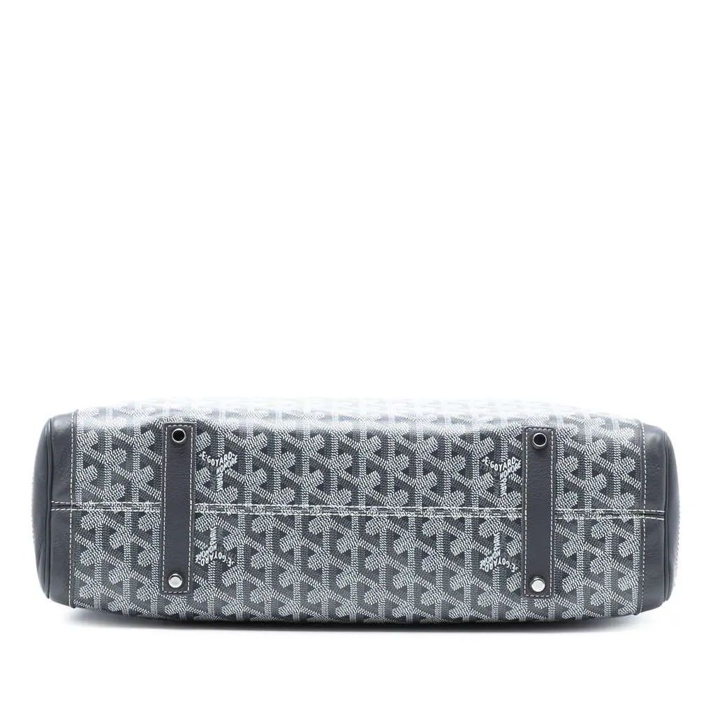 Goyard Goyardine Voltaire Grey Canvas Good - Inside View