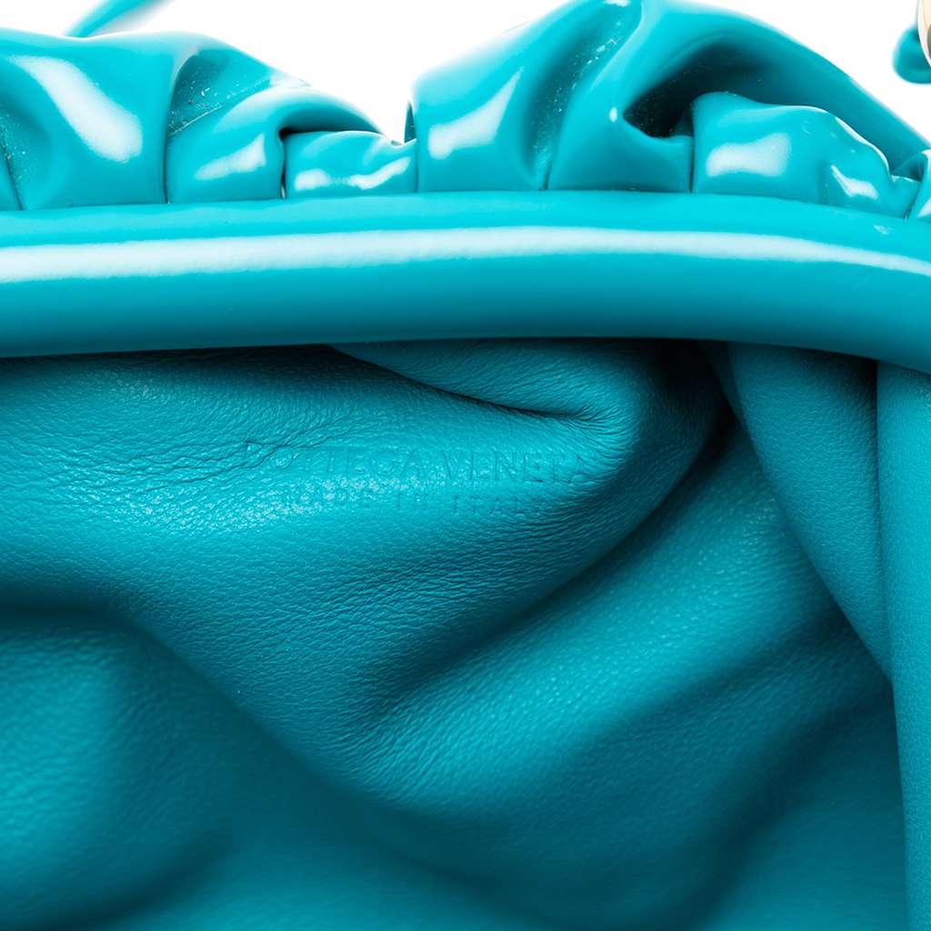 Bottega Veneta Patent Beaded Strap The Mini Pouch Crossbody - 5