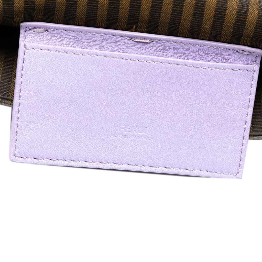 Fendi Satin Baguette Phone Pouch Satchel - 5