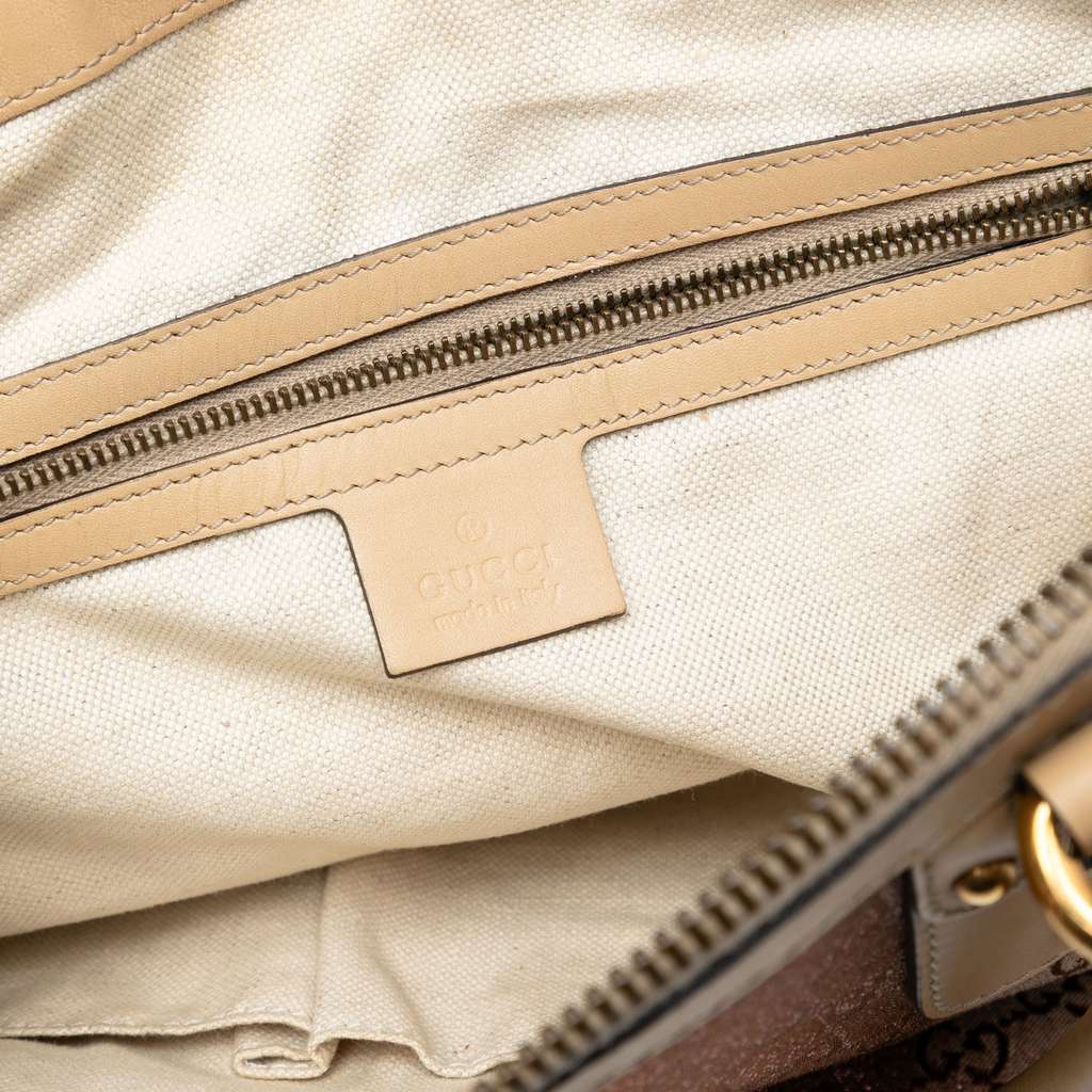 Gucci Medium GG Lurex Scarlett Satchel - 5