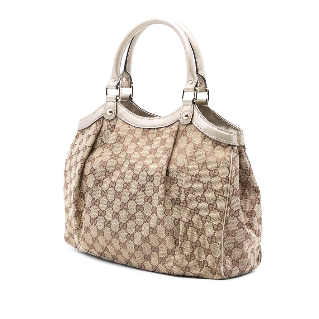 Gucci Medium GG Canvas Sukey Tote - 2