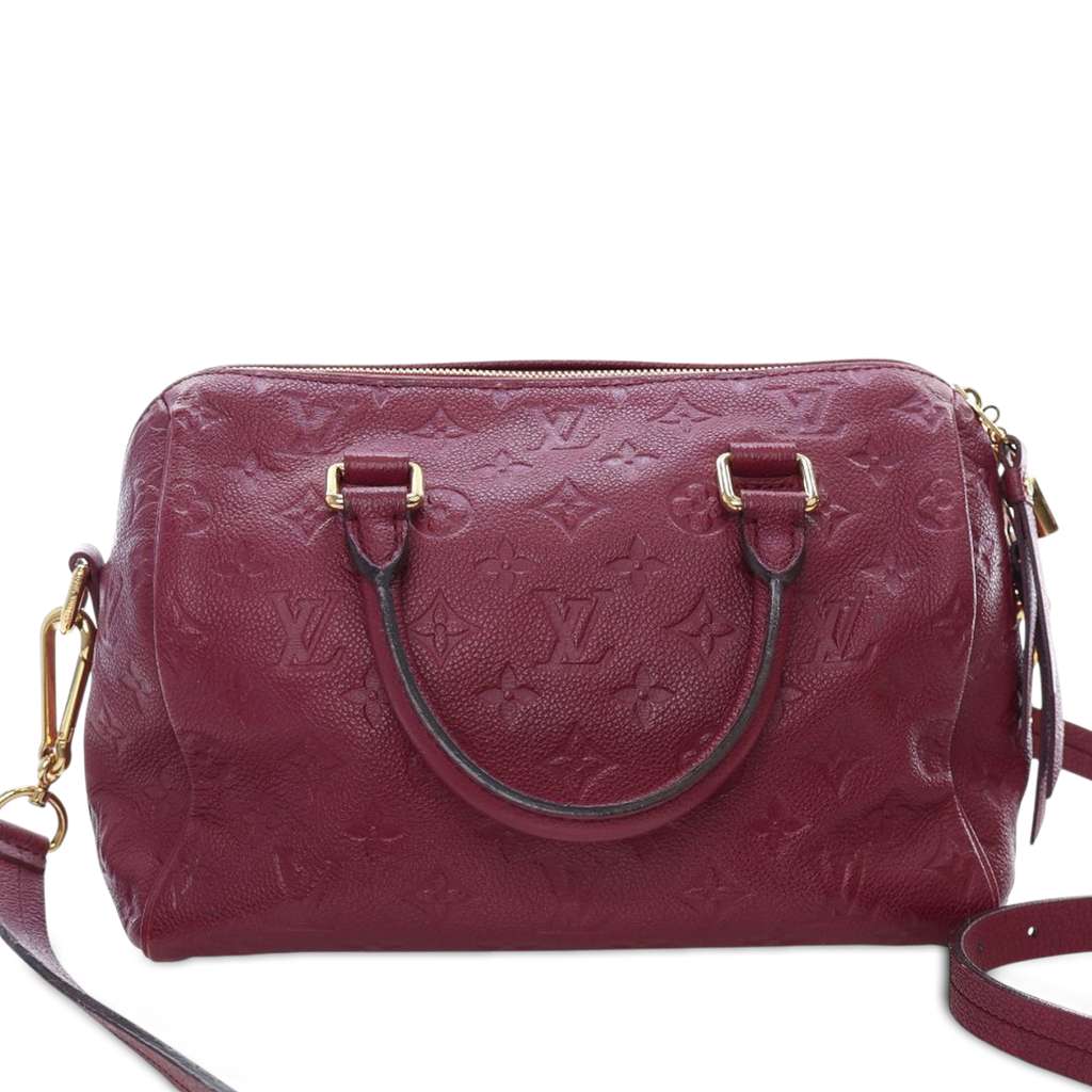 Louis Vuitton Monogram Empreinte Speedy Bandouliere 25 - 3