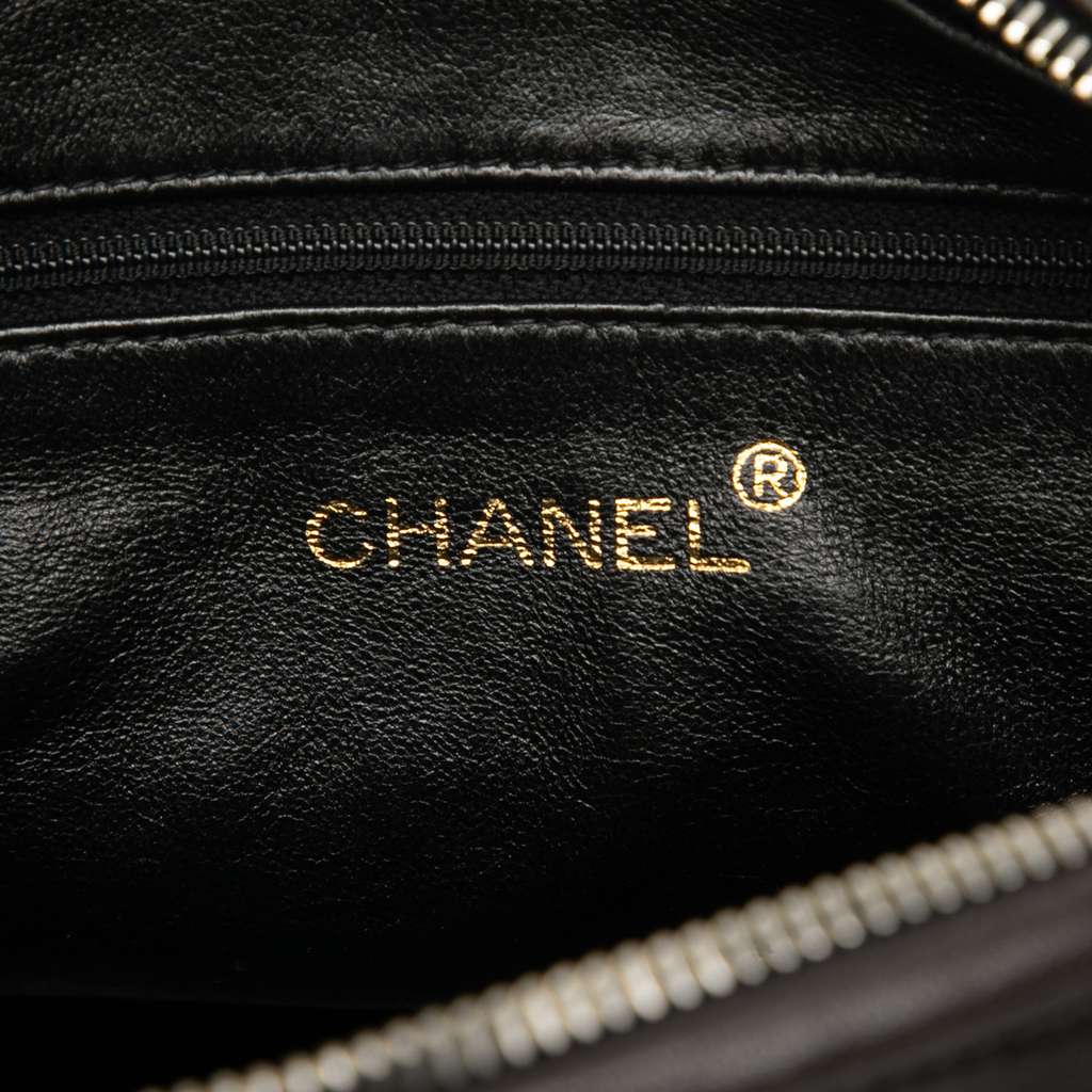 Chanel CC Stitched Lambskin Tassel Flap Crossbody - 5