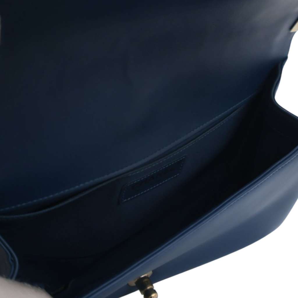 Chanel Old Medium Quilted Lambskin Boy Flap - 5