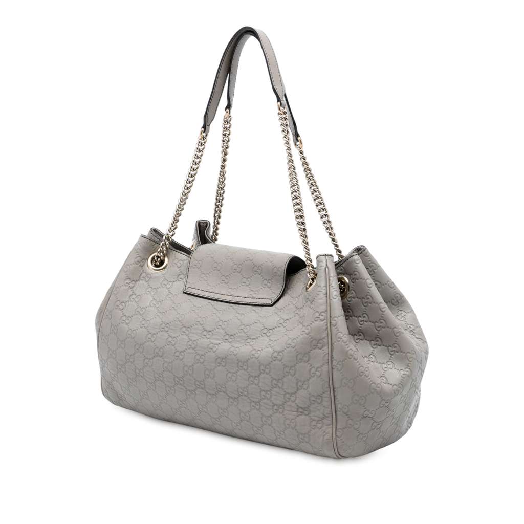 Gucci Large Guccissima Emily Chain Shoulder Bag - 2