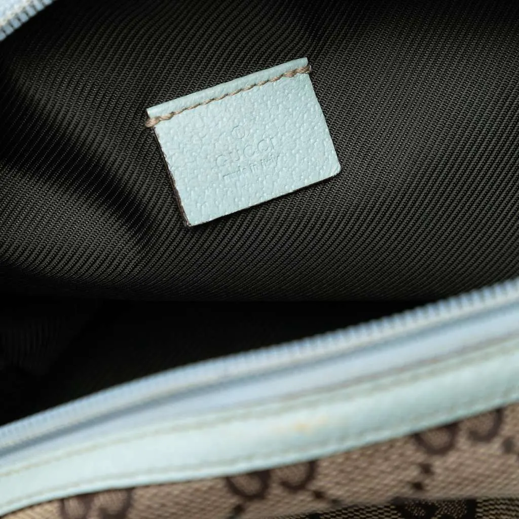 Gucci Mini GG Canvas Balthus Tofu Bag Brown Canvas Good - Box View