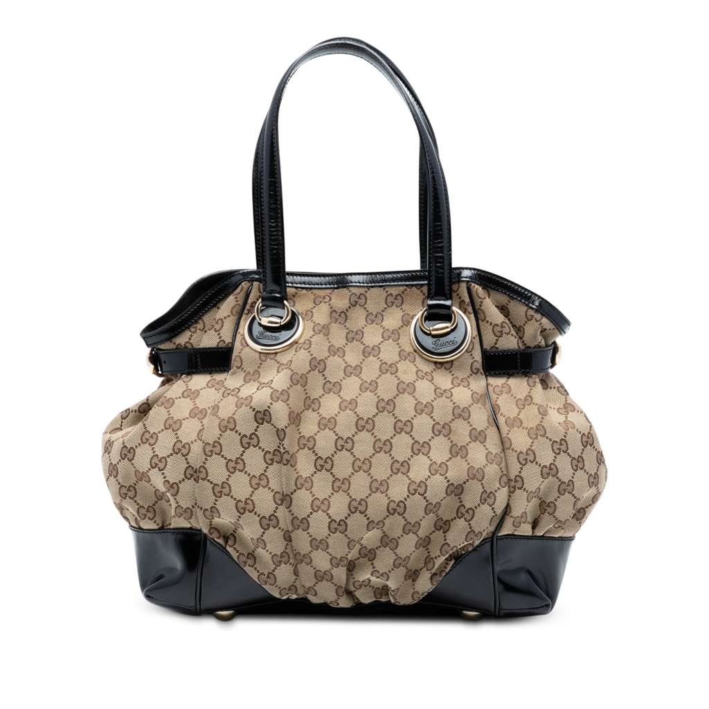 Gucci GG Canvas Full Moon Tote