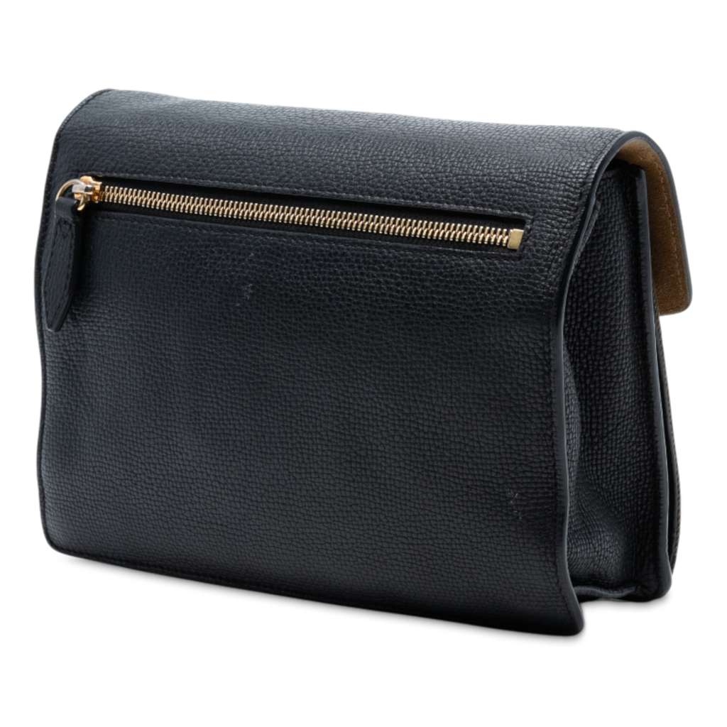 Burberry Small Leather and House Check Canvas Derby Macken Crossbody - 2