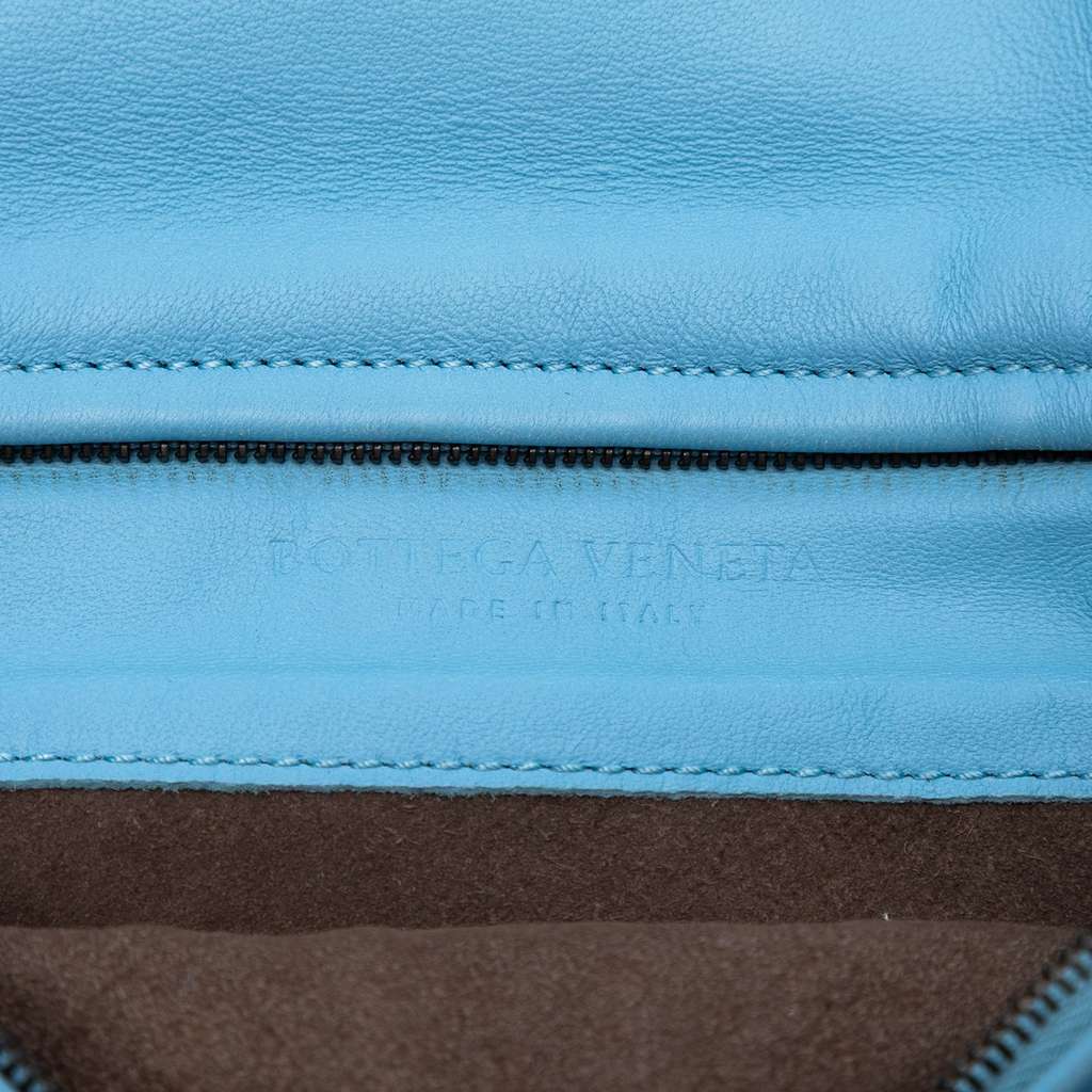 Bottega Veneta Nappa Intrecciato Turn Lock Clutch - 5