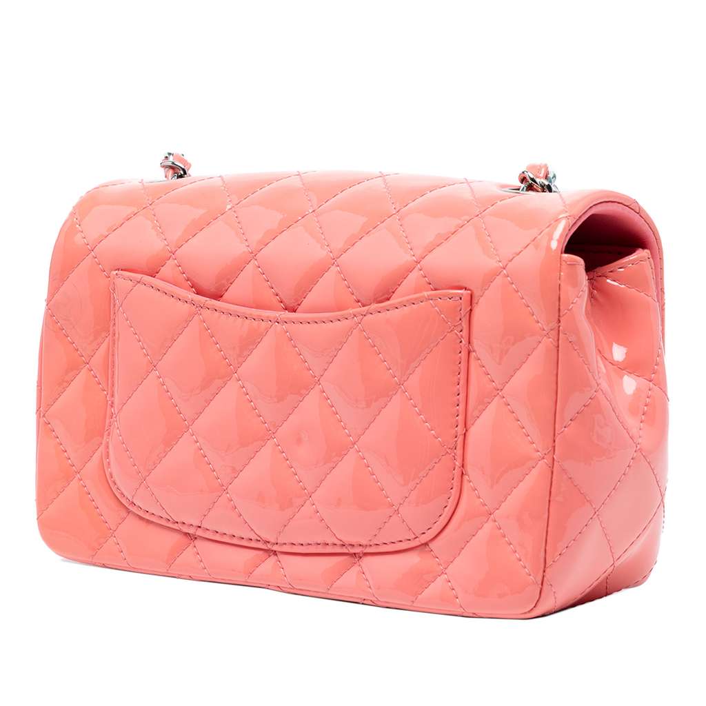 Chanel Mini Rectangular Classic Patent Single Flap - 2
