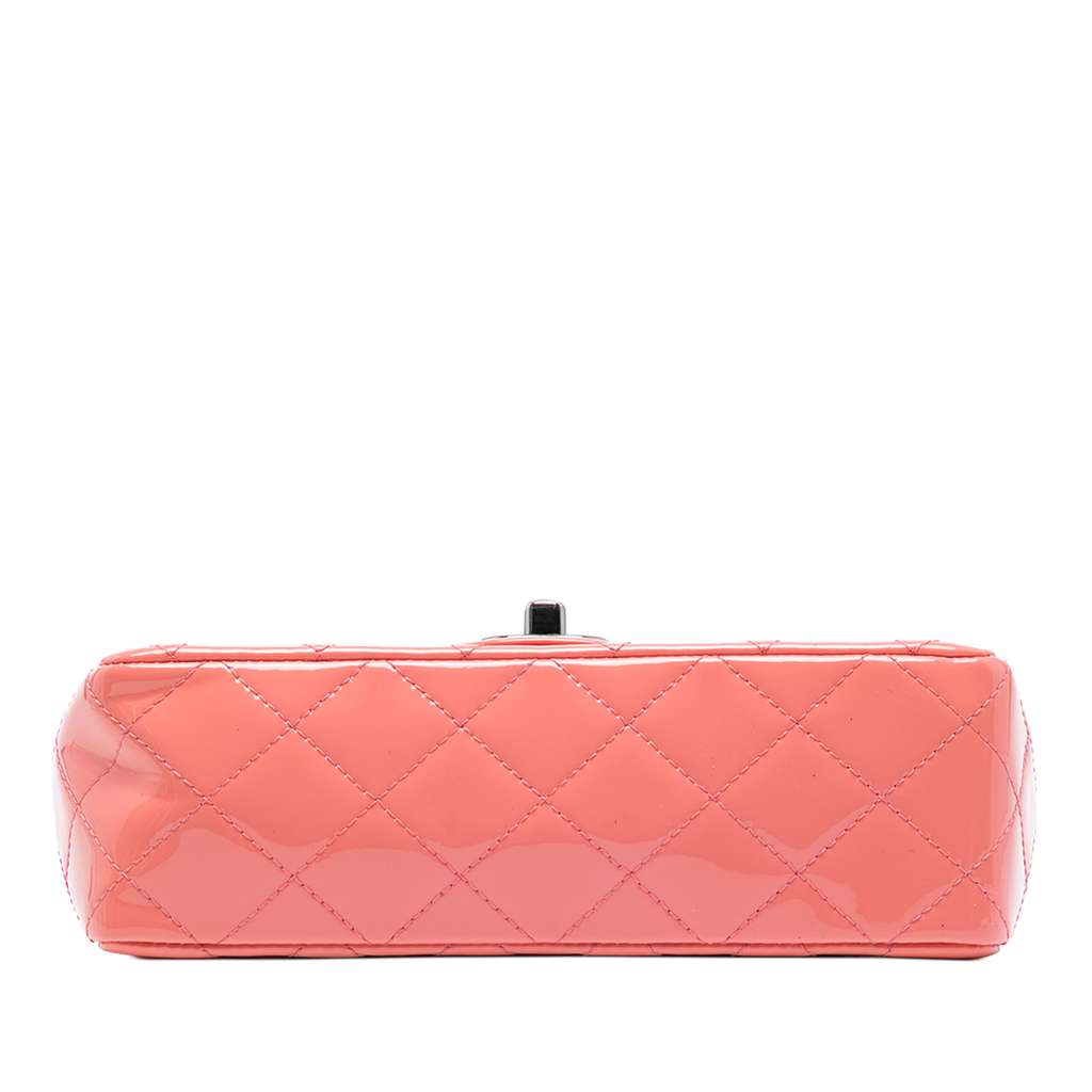Chanel Mini Rectangular Classic Patent Single Flap - 3
